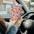 thumbnail image 6 of KLL Fruit Print 40oz Stainless Steel Insulated Car Cup with Spillproof Lid - Keep Your Drink Hot or Cold on the Go-Without Straw, 6 of 8