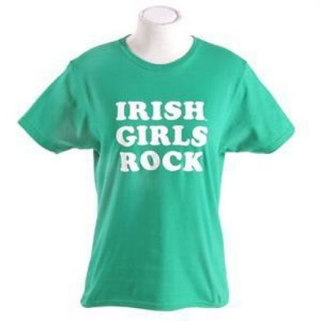 - Notre Dame Fighting Irish T-shirt By Champion - Irish Girls Rock - Kelly Green