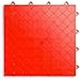 thumbnail image 3 of Big Floors RaceDeck CircleTrac, Durable Copolymer Interlocking Modular Garage Flooring Tile (24 Pack), Red, 3 of 4