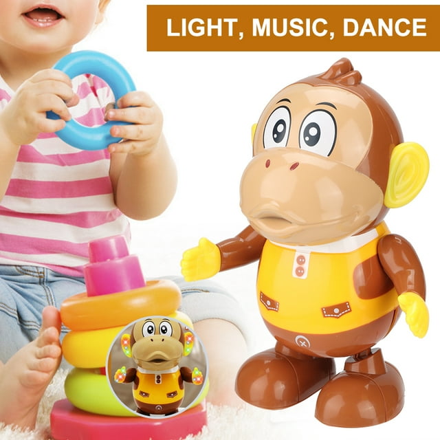 Plastic Monkey, Lovely And Vivid Appearance Children Toy, Parent For Kids