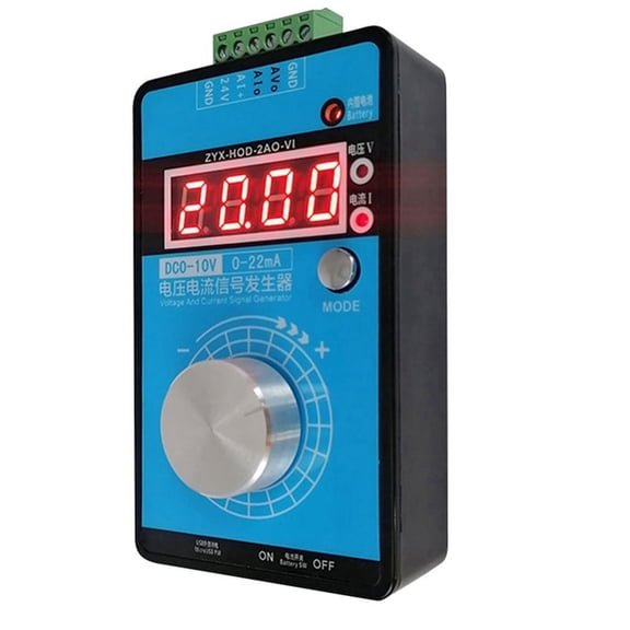 0-5V-10V 0-20MA/4-20MA Signal Generator Adjustable Current Voltage Analog Signal S G19445