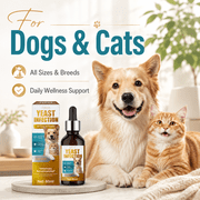 Yeast Infection Treatment For Dogs and Cats, Yeast Infection Drops For Dogs and Cats, 60ml
