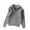 1-Gray, variant on CLOISE Gray Sweaters Kids Youth Girls Boys Long Sleeve Collared Zip up Tops Solid Wool Casual Fashion Fall Winter Clothes 8T