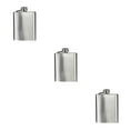 thumbnail image 2 of Cateissary Petaca de bolsillo de acero inoxidable Alcohol Whisky Licor Vino Pot Flagon Camping Type3 NO3, 2 of 6