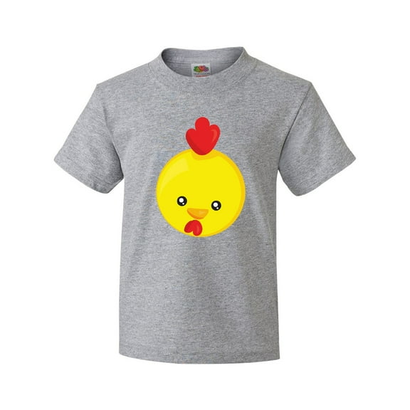 Inktastic Cute Chicken, Baby Chicken, Chick, Rooster Youth T-Shirt