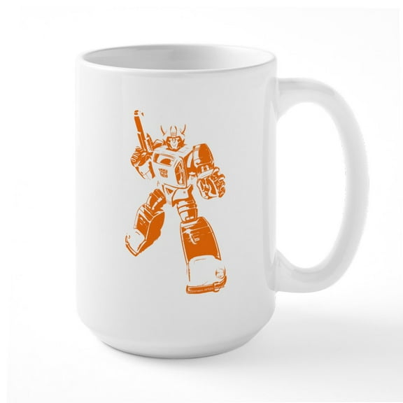 CafePress - Bumblebee Mugs - 15 oz Ceramic Large White Novelty Mug