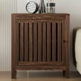 thumbnail image 2 of BARNUT Sideboard Buffet Cabinet with Storage,Farmhouse Wooden Buffet Table with Adjustable and Removable Shelf,Espresso, 2 of 6