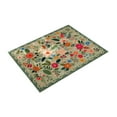 thumbnail image 3 of Alfombra de puerta floral alfombra de pila baja anti -slip boho alfombra de entrada cómoda alfombra de baño para entrada de la cocina entrada interior Estilo D, 3 of 8