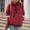 Wine, variant on Simua Womens Hoodies Sherpa Pullover Sweater Fuzzy Fleece Sweatshirt Hoodie Cozy Outerwear with Pockets