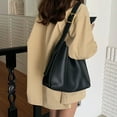 thumbnail image 4 of Otqutp Large Capacity Bag Women's Lazy Vintage Shoulder Crossbody Bag Tote Bag for Women's Casual Hiking Lightweight Travel(Brown,One Size), 4 of 5