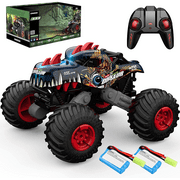 Boy Toys RC Cars 1:16 Dinosaur Remote Control Car Monster Trucks Off Road 20 MPH 2.4GHz All Terrain 4WD Car Kids Toys for 3 4 5 6 7 8 Years Old Boys Birthday Christmas Gifts