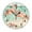 Fclock021, variant on YladaFaie Funny Cute Flamingo Wall Clock for Living Room Decor Flamingo Cactus 12 Inch Hanging Round Desk Clocks Silent Non-Ticking Battery Operated Easy to Read Bathroom Kitchen Office for Xmas