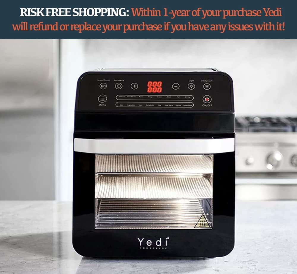Yedi Total Package Air Fryer Oven XL, 12.7 Quart