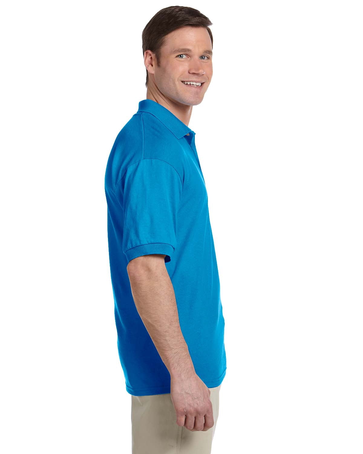 Mens 5.6 oz. DryBlend 50/50 Jersey Polo 10 Pack