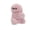 Pink, variant on Interactive Companion Robot Owl Plush Toy, Fluffy Emotional Support Pet with Adorable Expressions, Sensitive Shy Gaze Soft Fuzzy Plush, Stress Relief Healing Gift (Pink)