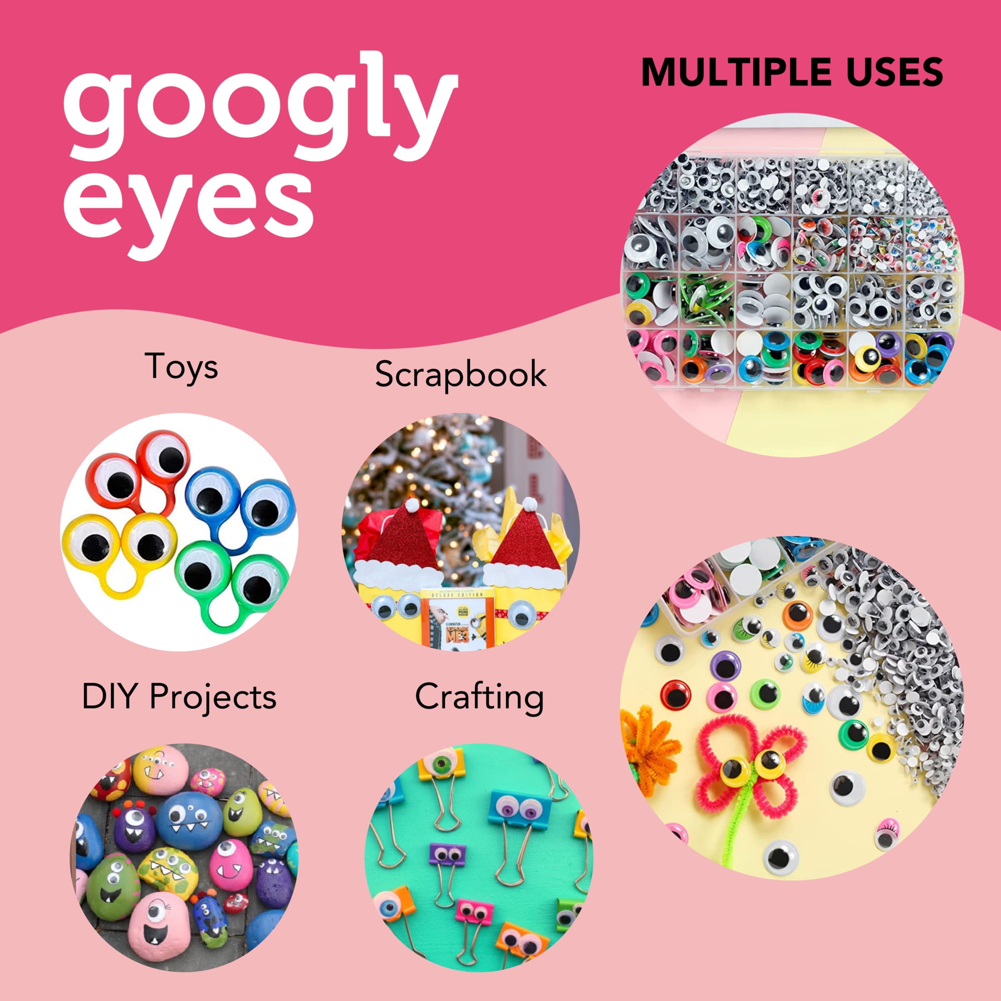 London Googly Eyes - Emergency Adhesive Eye Balls in Giftable Tin