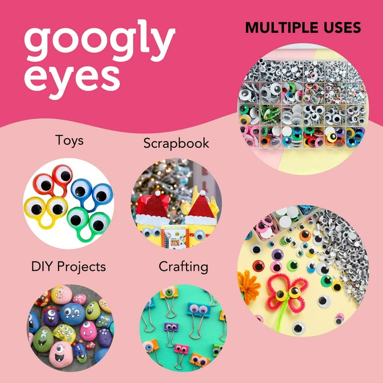 Extra Large Googly Eyes Craft Fun Wobbly Eye Art Home Schooling Project  Jumbo