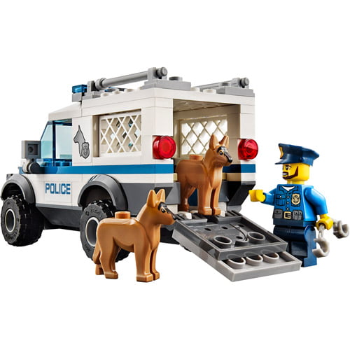 hund Stole på liberal LEGO City Police Dog Unit Building Set - Walmart.com