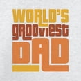 thumbnail image 3 of CafePress - World's Grooviest Dad Sweatshirt - Crew Neck Sweatshirt, 3 of 4
