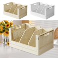 thumbnail image 1 of Xihbxyly Cesta de Almacenamiento Plegable, Organizador de Plástico Multifuncional, Diseño de Malla Ventilada, Duradera y Plegable, Ideal para El Hogar y La Oficina, Ideal para Picnics Al Aire Libre,, 1 of 6