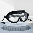 thumbnail image 2 of ZACPNCV Swim Goggles Attached Earplugs Non Fog UV Protection Swimming Goggles for Youth Kids Black Free Size, 2 of 4