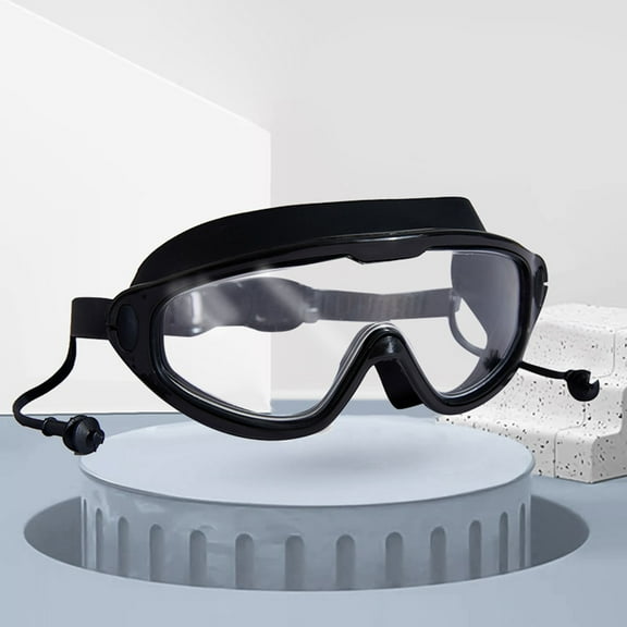 Children's Fashionable Swimming Goggles VIEW Earplug Ear Protection Diving Swimming Goggles Trabajo escolar Ropa esencial