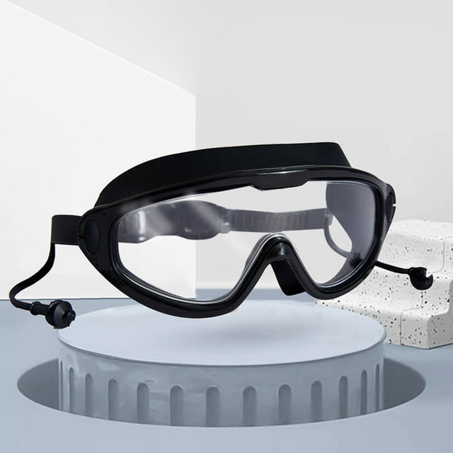 DecSea Kids 2-13 Years Anti-Fog Swimming Goggles with Earplugs - Leak-Proof for Pool & Beach