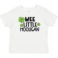 thumbnail image 3 of Inktastic St. Patrick's Day Wee Little Hooligan with Clovers Boys or Girls Baby T-Shirt, 3 of 5