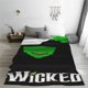 thumbnail image 5 of Manta de forro polar con temática musical Wicked, ultrasuave, acogedora y lujosa, ideal para sofá cama, manta de felpa ligera y cálida para todas las estaciones., 5 of 6
