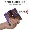 thumbnail image 4 of Small Wallet For Women Bifold Leather Pocket Coin Credit Card Holder With RFID Blocking A Cute Highland Cow, 4 of 6