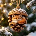 thumbnail image 2 of 2026 Christmas Indoor Home Decor 2D Flat Acrylic Christmas Hanging Ornament Decoration For Festive Holiday Tree Embellishment, 2 of 6