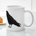 thumbnail image 5 of CafePress - Crow Pair Mug - 11 oz Ceramic Mug - Novelty Coffee Tea Cup, 5 of 6