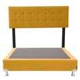 thumbnail image 2 of Box Base Cama Individual + Cabecera Bilbao Mostaza, 2 of 8