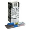 Crayola Dry Erase Marker, Chisel Tip, Blue, Dozen