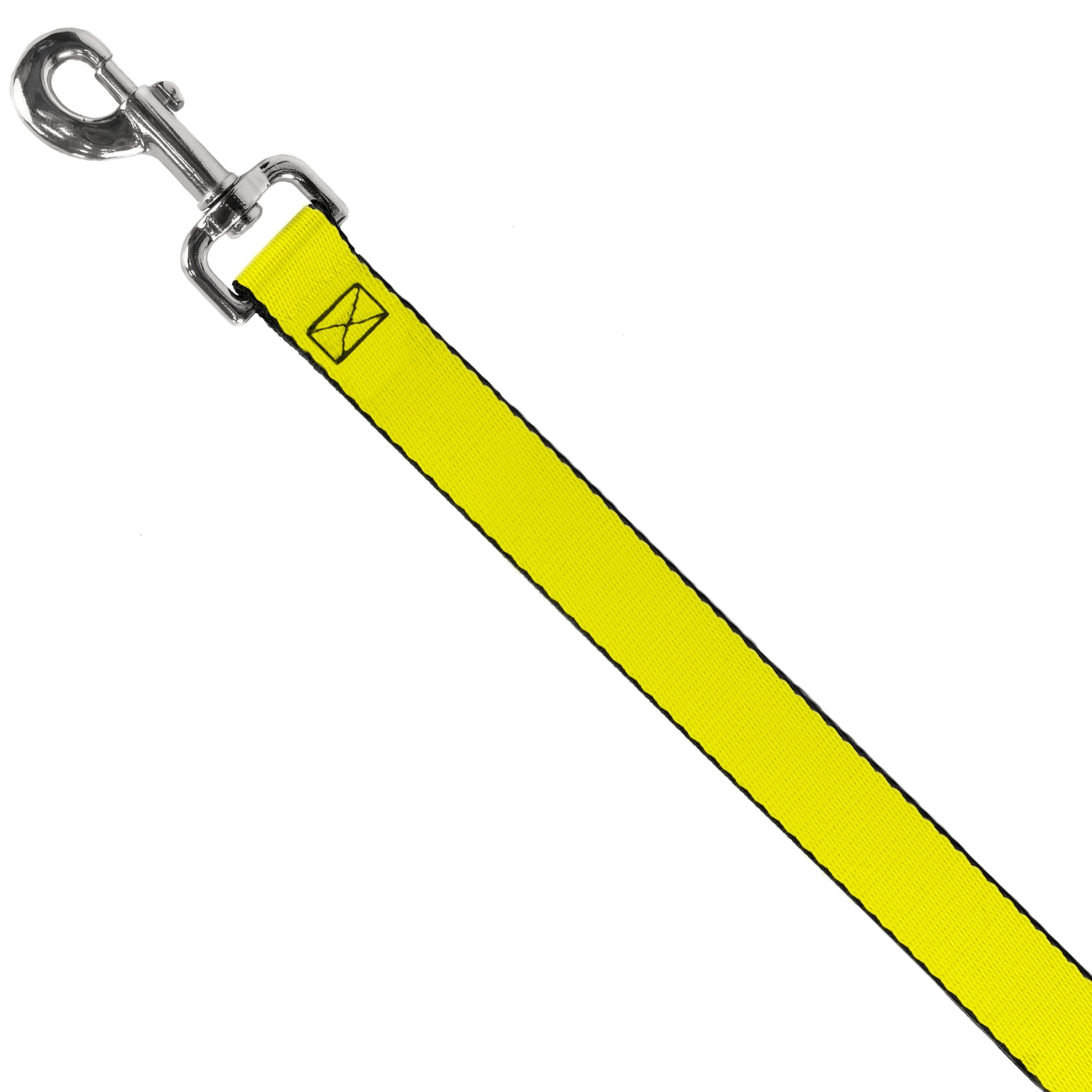 Buckle-Down Pet Leash, Dog Leash, Neon Yellow, 6 Feet Long 1.0 Inch Wide