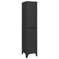 thumbnail image 3 of vidaXL Locker Cabinet Anthracite 38x40x180 cm Steel, 3 of 5