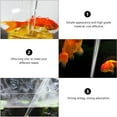 thumbnail image 5 of FENGGUIQU Transparent Fish Tank Siphon 2Pcs for Waste Removal and Water Pumping, 5 of 5
