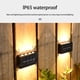 thumbnail image 4 of Inteprter 2 piezas de luces de pared con energía Solar para el hogar, Patio exterior, Patio, camino, detección de luz, lámpara impermeable, accesorio de Iluminación y accesorios Blanco cálido Inteprter HA066654-02B, 4 of 6