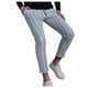 thumbnail image 2 of Pantalones largos para hombre, pantalones a rayas personalizados, pantalones de pierna corta con bolsillos atados, pantalones de traje, pantalones pitillo, leggings, pantalones casuales, pantalones pa, 2 of 5