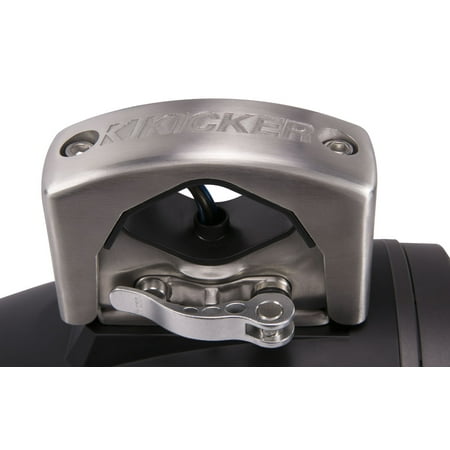 Kicker 45KMTC8 8" Marine Coaxial Tower System - Pair (Charcoal)