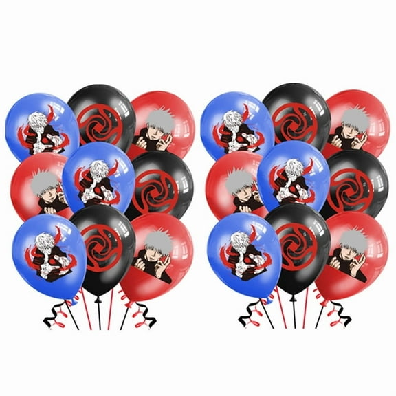 Jujutsu Kaisen Balloons Party Supplies Birthday Favors Decorations Decor Kit Latex