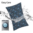 thumbnail image 5 of KLL Winter Blue Forest Deer Pillow Covers Envelope Closure,Super Soft and Cozy Fuzzy Fleece Pillow Case Cover, 5 of 5
