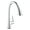 Starlight Chrome, variant on Grohe Zedra 30205002 Single-Handle Pull Down Kitchen Faucet Triple Spray 1.75 GPM with Touch Technology in Grohe Chrome
