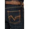 thumbnail image 4 of Cody James Men's Night Hawk Wash Wyatt Slim Bootcut Stretch Denim Jeans - CJSU24J66-DKW 30W x 36L  US, 4 of 4