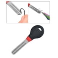 thumbnail image 2 of koolsoo Fishing Hook Sharpener Keep Your Hooks Sharp Practical Fly Fishing Hook File with Keychain Strap, 2 of 9