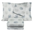 thumbnail image 5 of Saturday Park Marvel Spiderman Web Stripe 100% Organic Cotton Sheet Set, 5 of 10