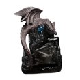 thumbnail image 2 of Quemador de incienso de reflujo, incensario de regalo, estatua de dragón, soporte de incienso para mesa de relajación, decoración para sala de estar Negro, 2 of 8