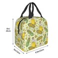 thumbnail image 3 of Sikiie Corn And Corn Oil Lunch Bag for Women & Men Adult Insulated Lunch Box, Food Lunch Containers Lunch Tote Bags for Work, Travel, Outdoor, 3 of 8
