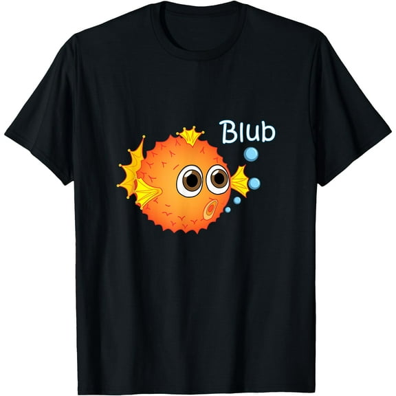 Puffer Fish Trendy Balloonfish Unisex T-Shirt for Men Women Kids