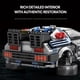 thumbnail image 5 of Bloques de construcción de automóviles de carreras de películas clásicas 1:24, modelo MOC, coches deportivos, juguetes, ladrillos para volver al futuro, regalos para festivales de vehículos para, 5 of 6